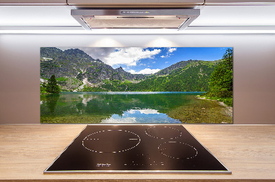 Panel do kuchni Morskie oko Tatry