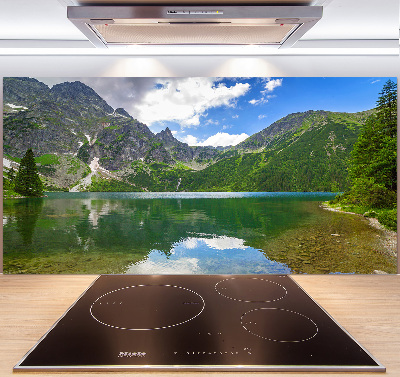 Panel do kuchni Morskie oko Tatry