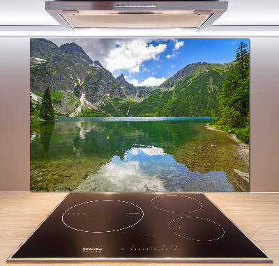 Panel do kuchni Morskie oko Tatry