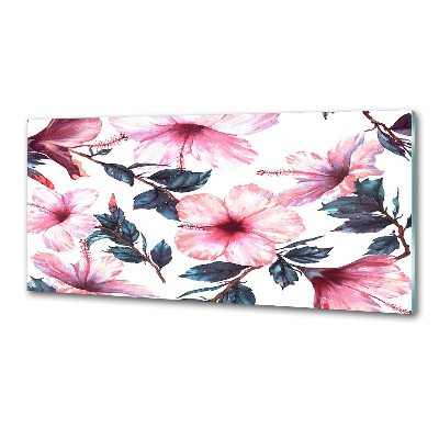 Panel do kuchni Kwiaty hibiskusa