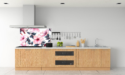 Panel do kuchni Kwiaty hibiskusa