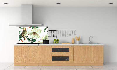 Panel do kuchni Kwiaty hibiskusa