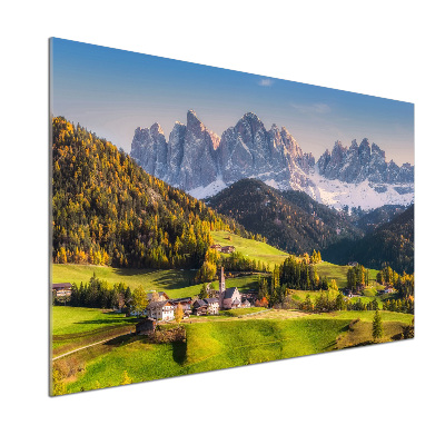Panel do kuchni Panorama góry