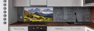 Panel do kuchni Panorama góry