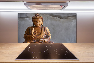 Panel do kuchni Drewniany budda