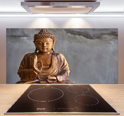 Panel do kuchni Drewniany budda