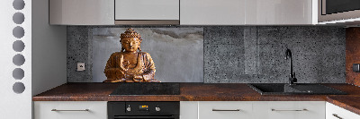 Panel do kuchni Drewniany budda