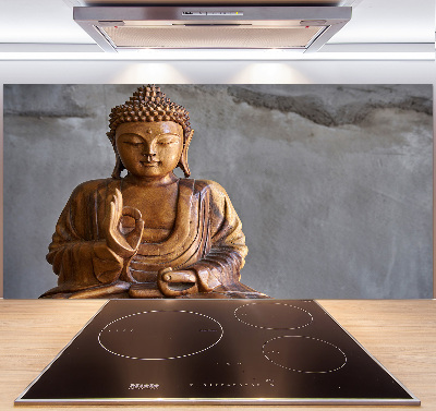Panel do kuchni Drewniany budda