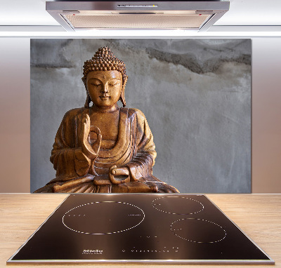 Panel do kuchni Drewniany budda