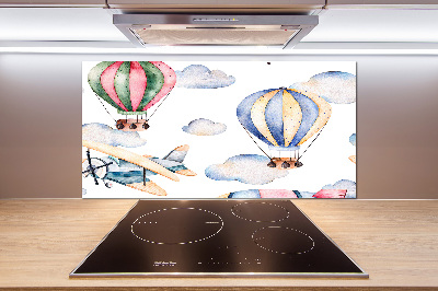Panel do kuchni Samoloty i balony