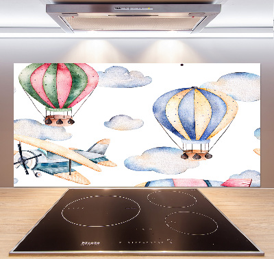 Panel do kuchni Samoloty i balony