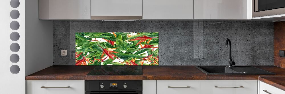 Panel do kuchni Kwiecisty wzór