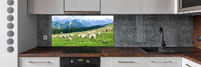 Panel do kuchni Owce w Tatrach