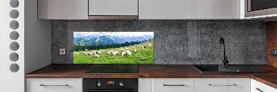 Panel do kuchni Owce w Tatrach