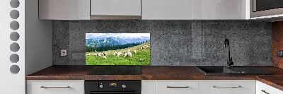 Panel do kuchni Owce w Tatrach
