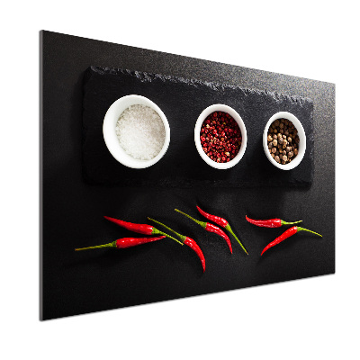 Panel do kuchni Przyprawy i chilli