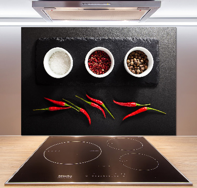Panel do kuchni Przyprawy i chilli