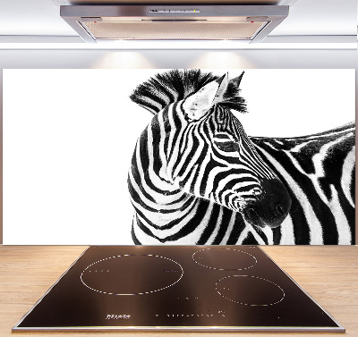 Panel do kuchni Zebra w śniegu