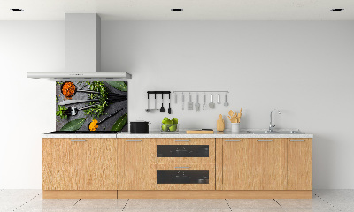 Panel lacobel Sztućce i przyprawy