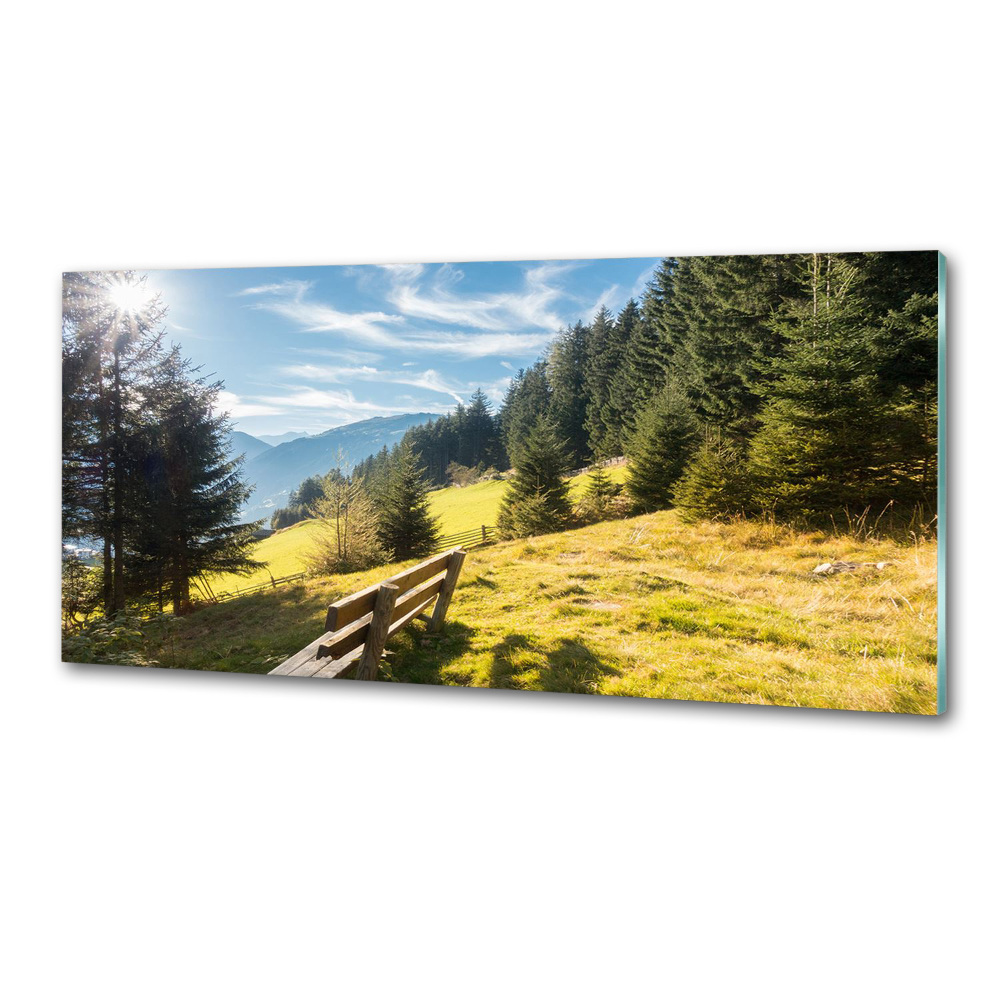Panel do kuchni Jesień w górach
