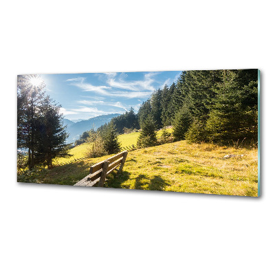 Panel do kuchni Jesień w górach