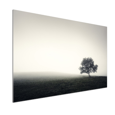 Panel do kuchni Samotne drzewo