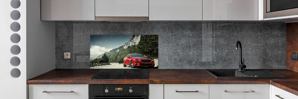 Panel do kuchni Auto w górach