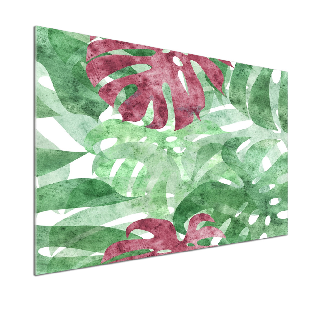 Panel między meble w kuchni Monstera