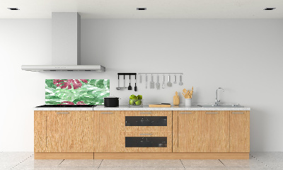Panel między meble w kuchni Monstera