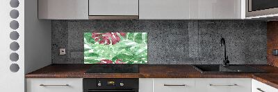 Panel między meble w kuchni Monstera