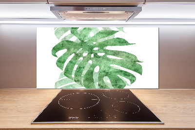 Panel między meble w kuchni Monstera