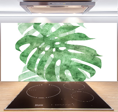 Panel między meble w kuchni Monstera