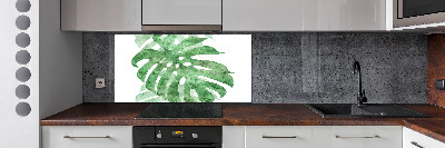 Panel między meble w kuchni Monstera