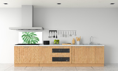Panel między meble w kuchni Monstera