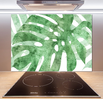 Panel między meble w kuchni Monstera