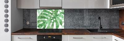 Panel między meble w kuchni Monstera
