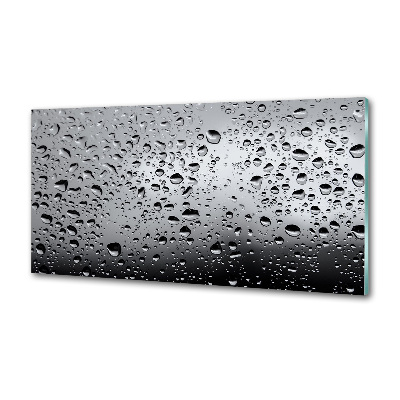 Panel dekor szkło Krople wody