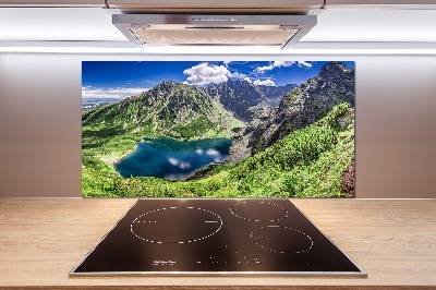 Panel do kuchni Czarny staw Tatry