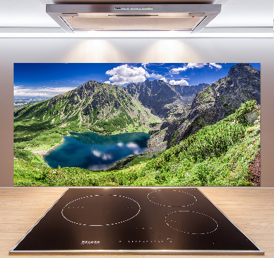 Panel do kuchni Czarny staw Tatry