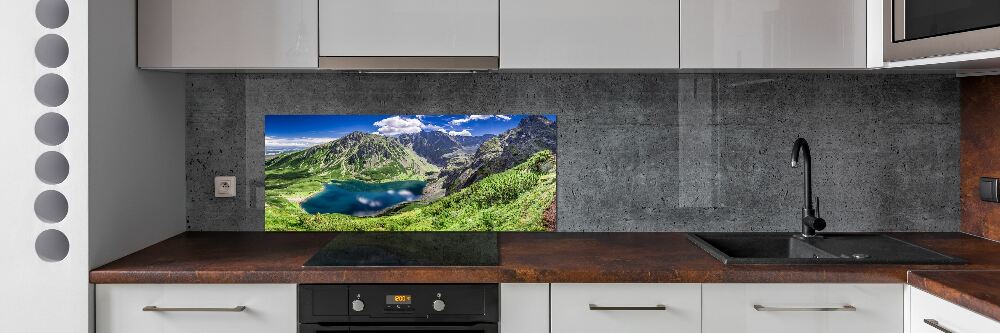 Panel do kuchni Czarny staw Tatry