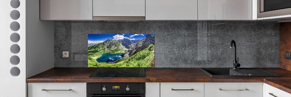 Panel do kuchni Czarny staw Tatry