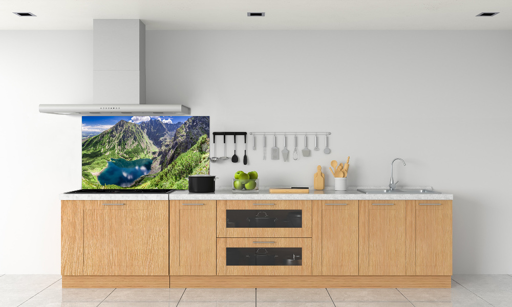 Panel do kuchni Czarny staw Tatry
