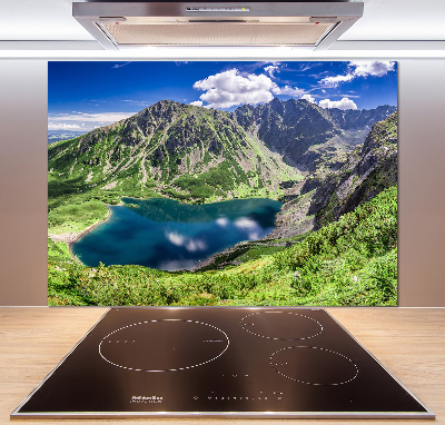 Panel do kuchni Czarny staw Tatry