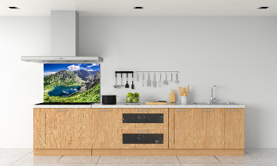 Panel do kuchni Czarny staw Tatry