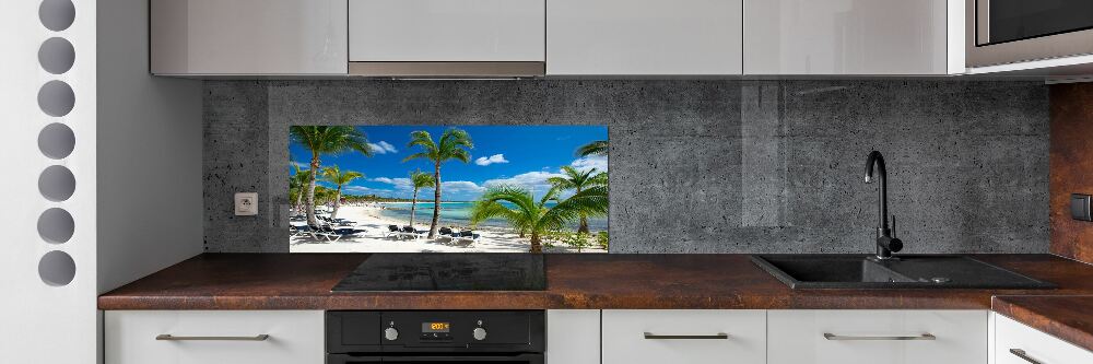 Panel do kuchni Malediwy plaża