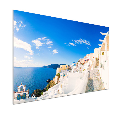 Panel do kuchni Santorini Grecja