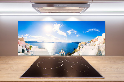 Panel do kuchni Santorini Grecja