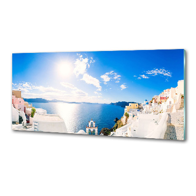Panel do kuchni Santorini Grecja