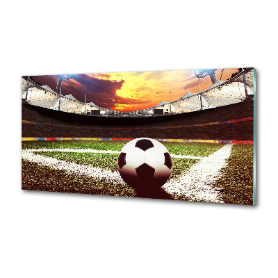 Panel do kuchni Piłka na stadionie