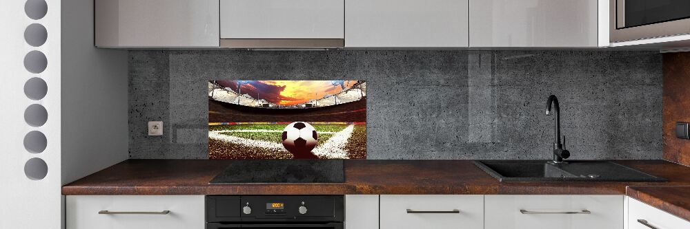 Panel do kuchni Piłka na stadionie